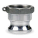 Cam and Groove Adapter,  Male,  Type A,  2 in Coupler Size,  2 in Hose Fitting Size