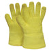 Heat Resistant Gloves, Terry Cloth/Kevlar(R), 500 Degrees F Max Temp., Yellow, One Size Fits Most