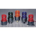 Strobe Light, Red, Strobe, 120V AC, 80 FPM, 3 1/8 in Dia., Surface