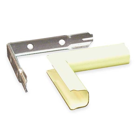 Internal Elbow Raceway, 700 Series, 1 Channel, 3/4 in W, 0.66 in H, 3-1/4 in L, Ivory