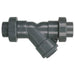 Y Strainer, 3/4" Pipe, Threaded, PVC, 150 psi