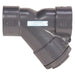 Y Strainer, 1/2" Pipe, Threaded, PVC, 150 psi