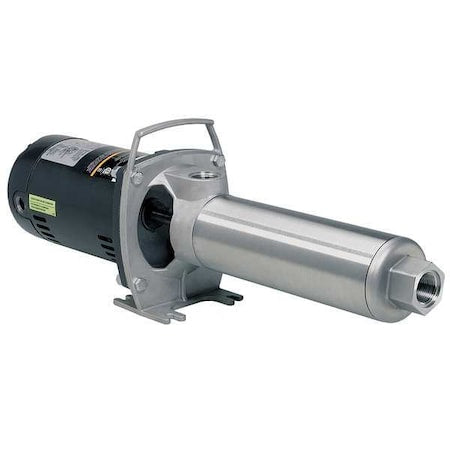 Multi-Stage Booster Pump, 3 hp, 208 to 240V AC, 1 Phase, 1 in NPT Inlet Size, 13 Stage