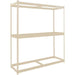 Boltless Shelving Unit,  24"D x 96"W x 84"H,  4 Shelves,  Steel