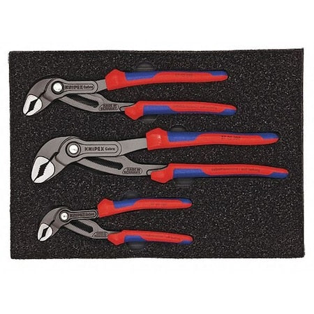 Pliers Set Cobra 3Pcs Self Gripping Jaws