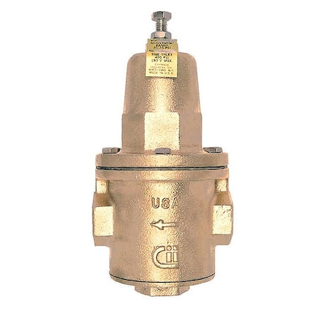 Water Pressure Reducing Valve,3/4 In.