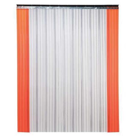 Industrial Strip Door,Ribbed,12ftHx10ftW