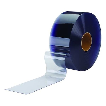 Flexible Bulk Roll,Smooth,16in,Clear,PVC