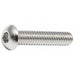 M6-1.00 Socket Head Cap Screw, Button, NL-19 18-8 Stainless Steel, 12 mm Length, 50 PK