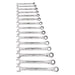 15pc Ratcheting Combination Wrench Set - Metric