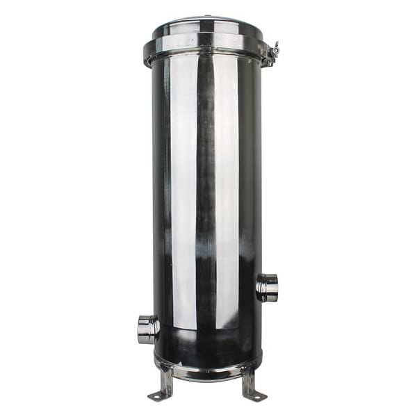 Filter Housing, 20 In., 9-4/5 In W, 316L SS