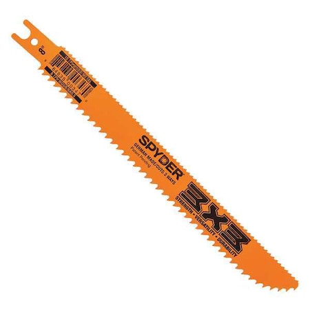 8" L x General Purpose Cutting Reciprocating Saw Blade
