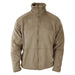Jacket, 100% Polyester Fleece, Nylon, Zip, Tan, R/L
