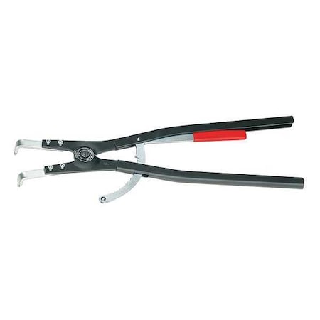 22-3/4" External Circlip Pliers w/ Bent Tips, Powder-Coated