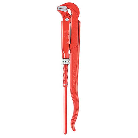 22 in L 2 3/4 in Cap. Alloy Steel Swedish Pipe Wrench
