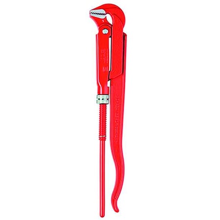 29 in L 5 1/8 in Cap. Alloy Steel Swedish Pipe Wrench