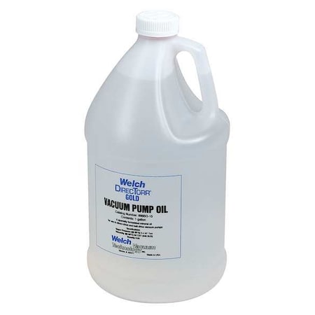 Vacuum Pump Oil, 1 gal., 0.83 Spec Gravity