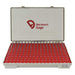Pin Gage Set, Minus, Class ZZ, 190 Pcs