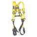 Delta Full Body Harness, Vest, 420 lb Wt Capacity, Quick-Connect Chest, Steel Hardware, Yellow, XS