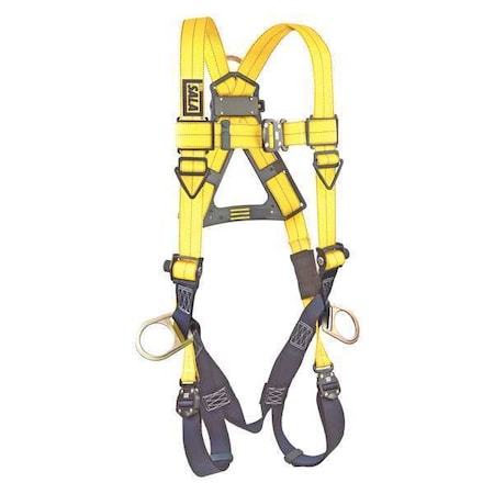Delta(TM) Full Body Harness, Universal (S/M/L/XL), 420 lb., Quick-Connect Chest/ Back, Side D-Ring