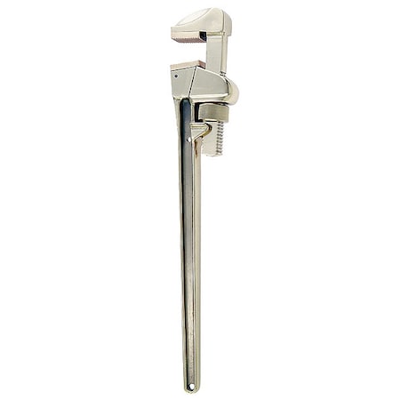 14 in L 2 13/16 in Cap. Aluminum Bronze Straight Pipe Wrench