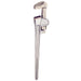 14 in L 2 13/16 in Cap. Aluminum Straight Pipe Wrench