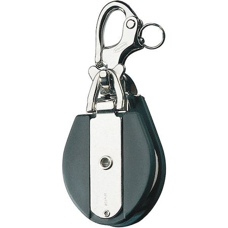 Snatch Block, Fibrous Rope, 2,200 lb Max Load, Natural