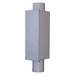 Conduit Outlet Body, PVC, C, Conduit Outlet Hub Size: 3"
