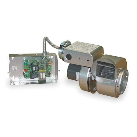 Induced Draft Blower, 115, Aluminized Steel Housing and Blower Wheel, 11 in W, 7 7/8 in H