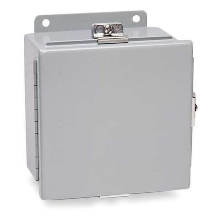 Screws and Clamps Electrical Enclosures, 12 in H, 5 in D, 10 in W, 12, 13, 4, Steel