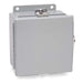 Screws and Clamps Electrical Enclosures, 12 in H, 5 in D, 10 in W, 12, 13, 4, Steel