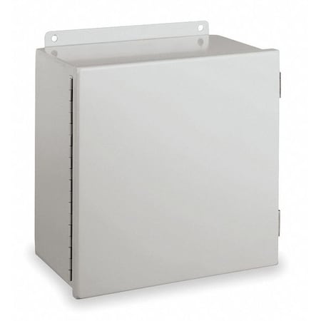Screw Clamps Electrical Enclosures, 10 in H, 6 in D, 8 in W, 12, 13, Steel