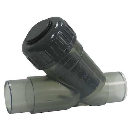 1-1/2" Spigot PVC Y Check Valve