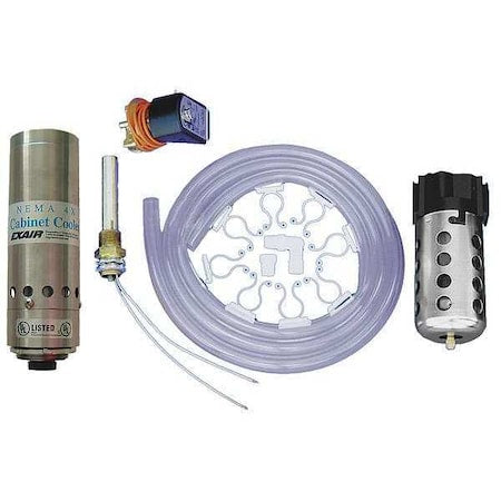 Vortex Tube,30 CFM,2000 BtuH,NEMA 4
