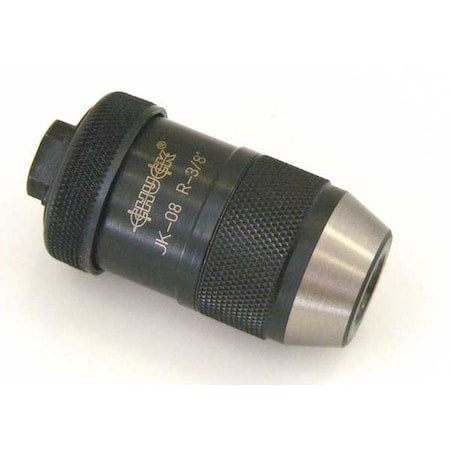 Keyless Drill Chuck 0.630" Cap., 6JT Mount Size, Steel