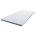 Insulation Sheet, Melamine Foam, 48 in x 96 in, 1/2 in Wall, Light gray