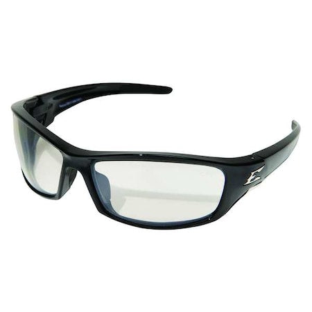 Reclus, Safety Glasses, Anti-Scratch, Gray Lens, Black Frame, Full-Frame