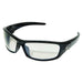 Reclus, Safety Glasses, Anti-Scratch, Gray Lens, Black Frame, Full-Frame
