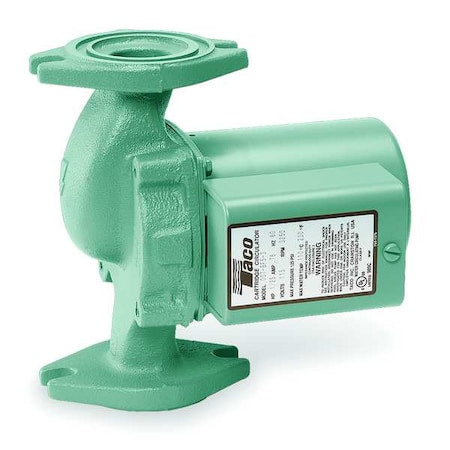 Hydronic Circulating Pump, 1/25 hp, 115V, 1 Phase, Flange Connection