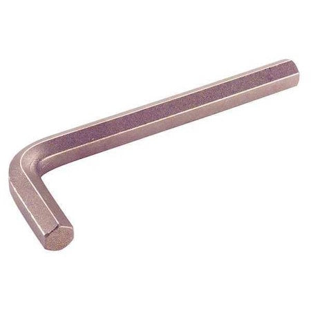 SAE Plain Hex Key Hex Key, 11/16" Tip Size, 7 1/4 in Long, 2 1/4 in Short