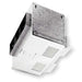 Steel 12.25"L, 12"H, 21.5"W Exhaust Fan