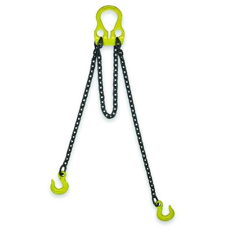 Chain Sling,3/8 in Size,G100,10 ft L
