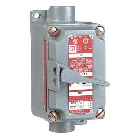 Manual Motor Switch, 20 A, 2 P, 1 Phase, Handle, XSX Series, NEMA 3