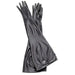 Seamless Dry Box Gloves, Neoprene, 32" L, 30 mil, Black, 1 PR