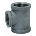 Reducing Tee Reducing Tee, 3" x 3" x 1" Pipe, FNPT, Malleable Iron, Class 150