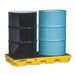 Spill Deck, 24 gal Spill Capacity, 2 Drums, 2,500 lb Load Capacity, Recycled Polyethylene
