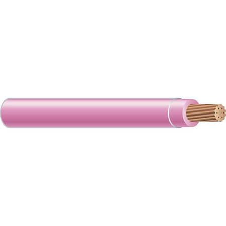 TFFN Building Wire, Copper, 16 AWG, 1C, Pink, Stranded, 500 ft