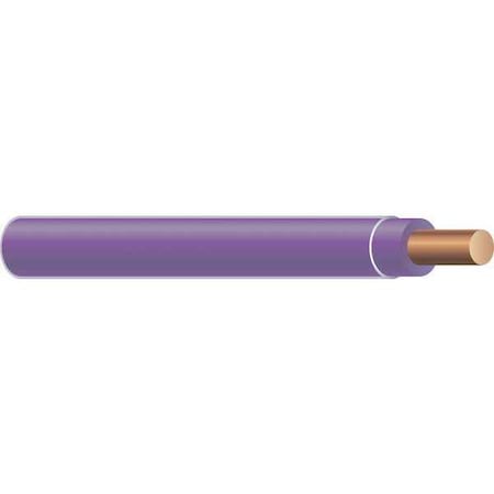 THHN Building Wire, Copper, 12 AWG, 1C, Purple, Solid, 500 ft