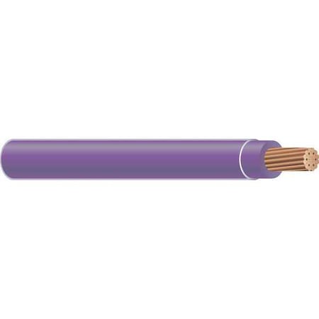 THHN Building Wire, Copper, 8 AWG, 1C, Purple, Stranded, 500 ft