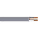 Non-Metallic Underground Feeder Cable, UF-B, 10 AWG, 2C with Ground C, Gray, PVC, Solid, 600V AC